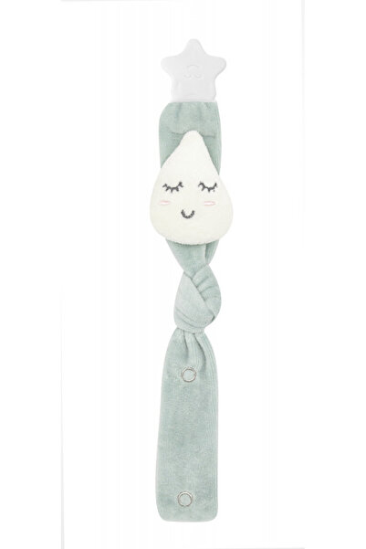Babyjem Lant pentru suzeta din material textil cu steluta BabyJem Culoare: Roz