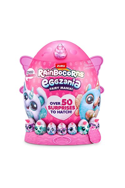 Rainbocorns plusuri, jucarie de plus, Eggzania Fairy Mania