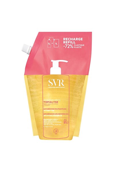 SVR Laboratoires Topialyse, Svr Мицеларно олио за душ за лице и тяло, 1000 мл...