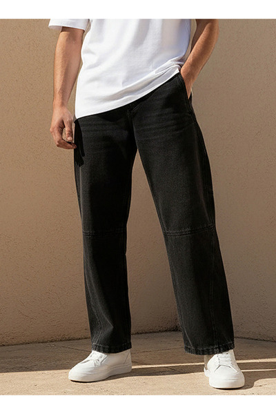Lee Cooper Men Flared Mid-Rise Panelled Jeans
