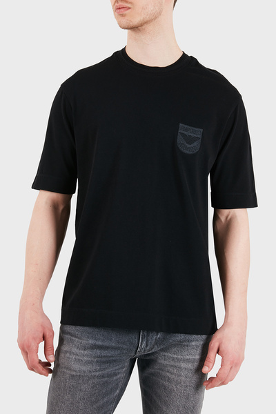 Emporio Armani Logolu Pamuklu Regular Fit Bisiklet Yaka T Shirt Erkek T SHİRT...