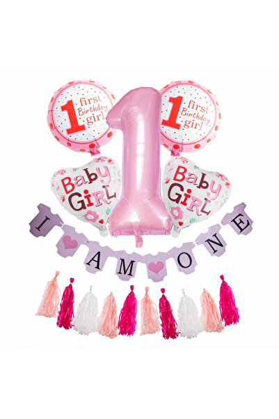 OEM I AM ONE-Baby girl Birthday Set
