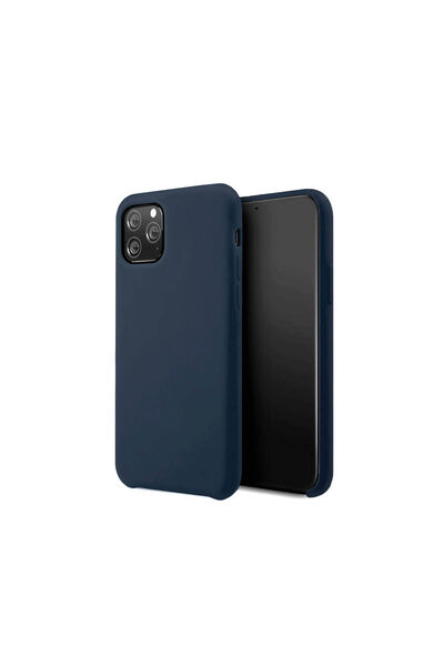 lemontti Husa iPhone 11 Pro Silicone Lite Bleumarin