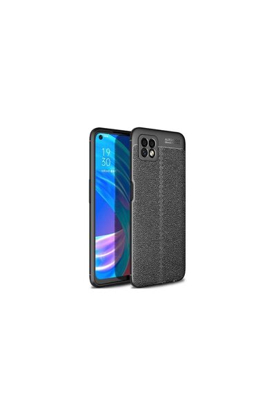 lemontti Husa Oppo A72 5G Litchi Black