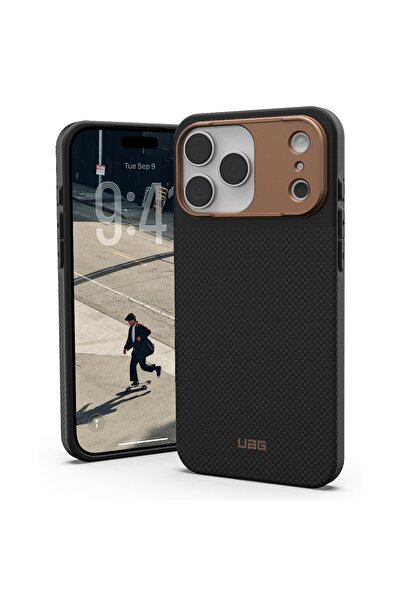 UAG Husa Fibr Armr Magsafe iPhone 17 Pro Max Kevlar Graphite/Bronze