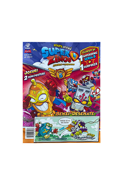 SuperZings , revista si jucarii, Revista Nr. 2 Seria 5