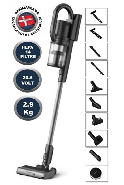 Nilfisk S1 Pet Care Hepa 14 Filtreli Dikey Şarjlı Süpürge