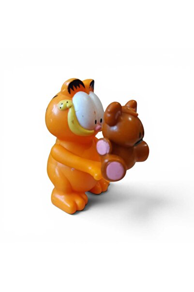 Hureggo ''Garfield Ayıcıklı''orijinal figür oyuncak & 8.5 cm & burger kıng pr...