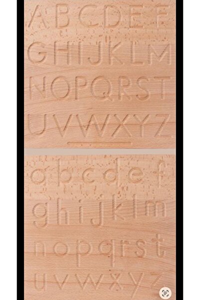 Wooddart Wooden tracing alphabet