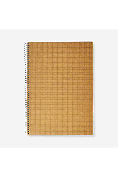 Flying Tiger Copenhagen Sprillai Kraft Kapaklı Kareli Defter A4