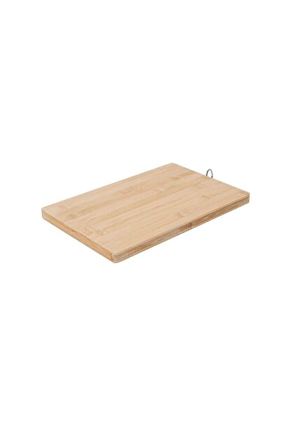 FOXMAG24 Tocător dreptunghiular din bambus 30x20 cm, suprafață antiderapantă