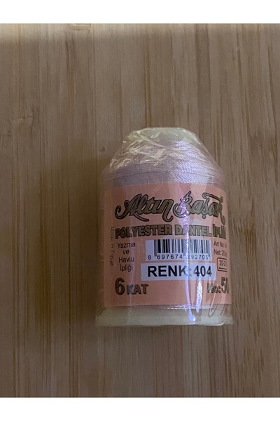 Altınbaşak Polyester Lace Thread, Embroidery Thread 20 Gr 404