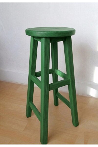 Arbre Ahşap bar Taburesi 70 cm Yükseklik - Renk Seçenekli