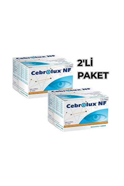 Bausch & Lomb Cebrolux 2'Lİ PAKET NF Sitikolin, Çinko Ve Vitaminler Içeren Ta...