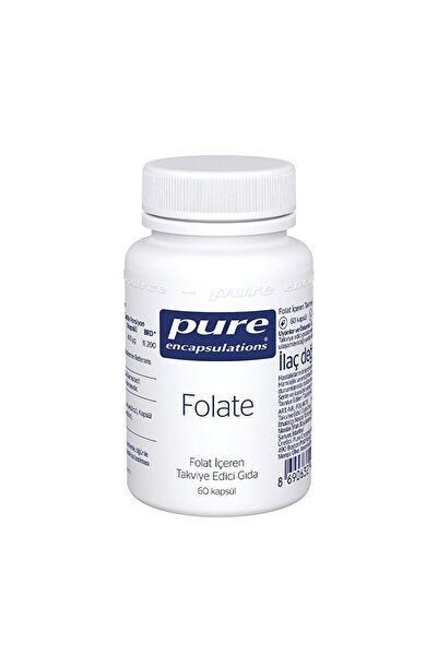 Pure Encapsulations Folate 400 Mcg 60 Kapsül