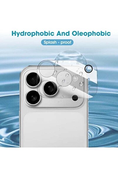 MOCOM iPhone 17 Pro Camera Lens Protector (2 Pack) – Full Coverage 9H Tempered Glass Camera Guard