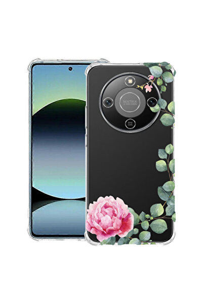 bestcase Husă Antișoc pentru Honor Magic8 Lite, Florală - Camelie Minimalistă...