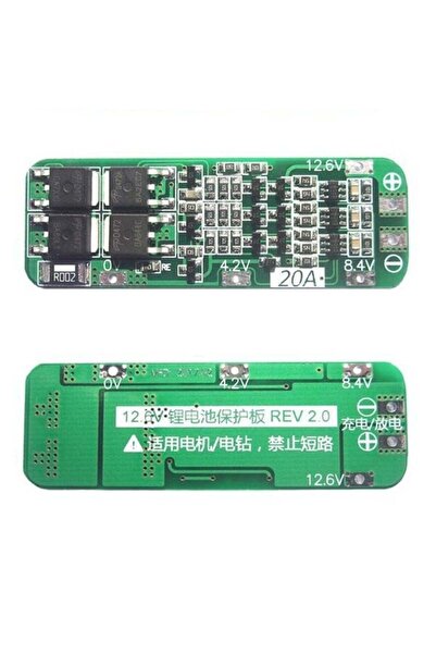 China 3S 20A LiPo Pil Balans Devresi Modülü BMS