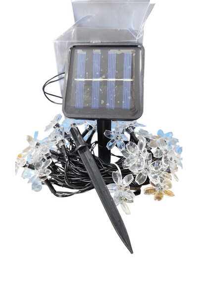 Forestia 50 Ledli Solar Güneş Enerjili RGB Rengarenk 8 Modlu Led Işık Çiçek Ş...