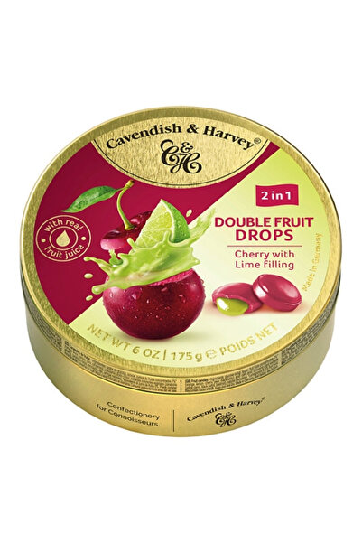 Gayoor Cavendish & Harvey Double Fruit Drops (Cherry & Lemon Filled) 175 Gr *...