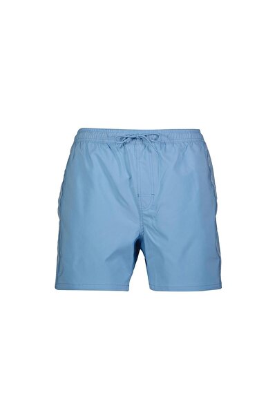 Calvin Klein شورت سباحة رجالي باللون الأزرق من Blue Yan تفاصيل مخططة متوسط ​​...