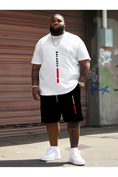 ZAVIXO - Men's T-Shirt Shorts Set Relaxed Fit Summer Style