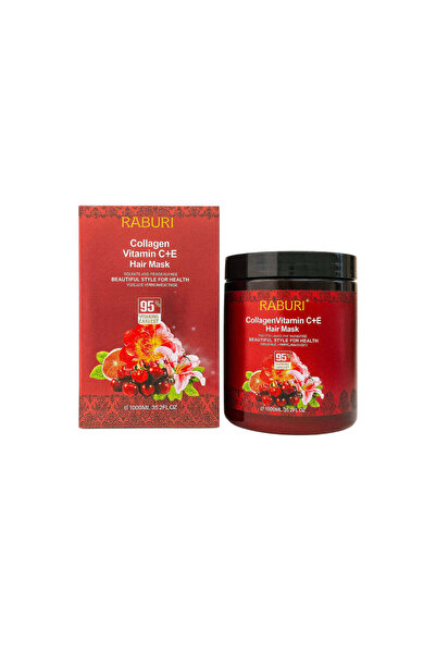 Raburi Mască de păr Collagen Vitamina C+E – colagen, antioxidanți, hidratare ...