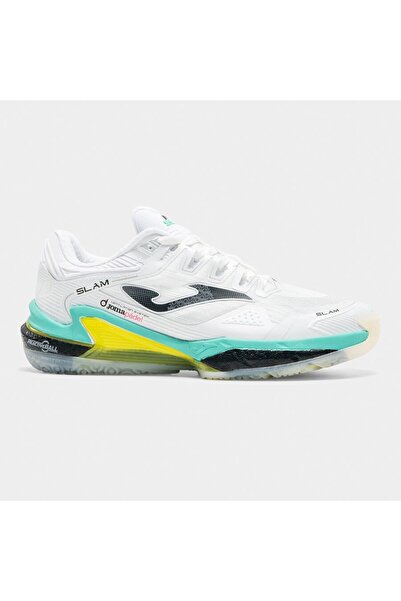 Joma TSLAMS2632OM Slam Erkek Padel Ayakkabısı Beyaz/Sarı