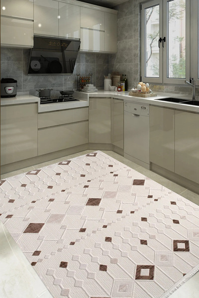 Casiva Home Modern Akrilik Salon Halısı Mutfak Halısı Koridor Yolluk Modelleri