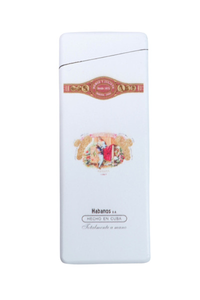 Habanos Cohiba Romeo Y Julieta Özel Üretim Tek Torch Pürmüz Beyaz Puro Çakmağ...