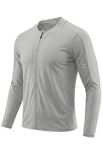 GHASSY CO . Men's Full Zipper Diving Fabric Long Sleeve Slim Fit Flexible Spo...