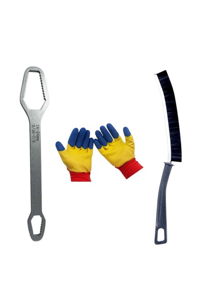 Universal Κλειδί Torx, 2 κεφαλές, μεγέθη 08-13 / 14-24 χιλ./Στενή βούρτσα, 23...