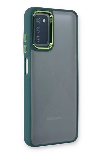 New Face ILKESHOP غطاء حماية جديد لهاتف Galaxy A03S - (195325) أخضر كاكي