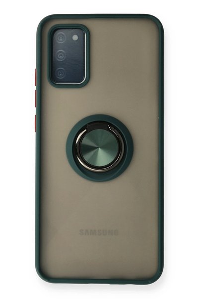 New Face ILKESHOP غطاء سيليكون جديد لهاتف Galaxy A02S من مونتريال مع حلقة (23...