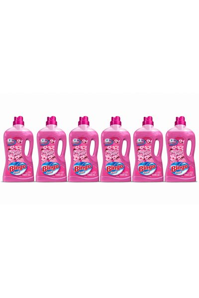 Bingo fresh yersil pembe düşler 1 lt 6 lı paket (6lt)