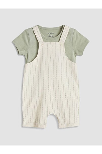 LC Waikiki Lcw Baby Baby Boy Snap Fastener Bodysuit 2-Pack