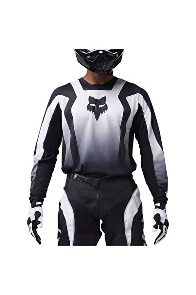 FOX Racing FOX 180 LEAN JERSEY ΜΑΥΡΟ/ΛΕΥΚΟ M