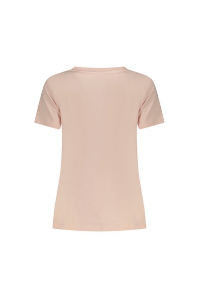 Guess Jeans GUESS, Tricou cu logo strasuri, Roz , XS