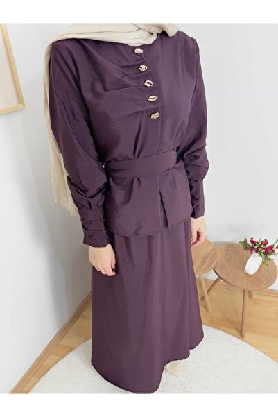 ARZU SEMA Mia Button Detail Set