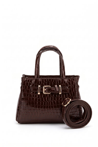 H&D COLLECTİON Geantă de mână și crossbody pentru femei cu curea lungă și det...