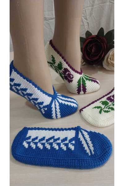 Papatyam 2 Pieces/ 37-38 Tunisian Handmade Dowry Booties