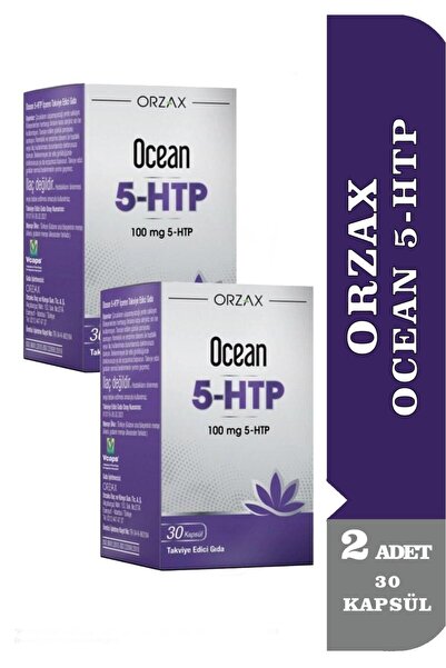 Orzax Ocean 5-htp 100 Mg 30 Kapsül 2 Adet