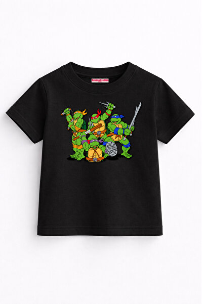 Rabona Fashion Tricou pentru copii Green Ninja Team