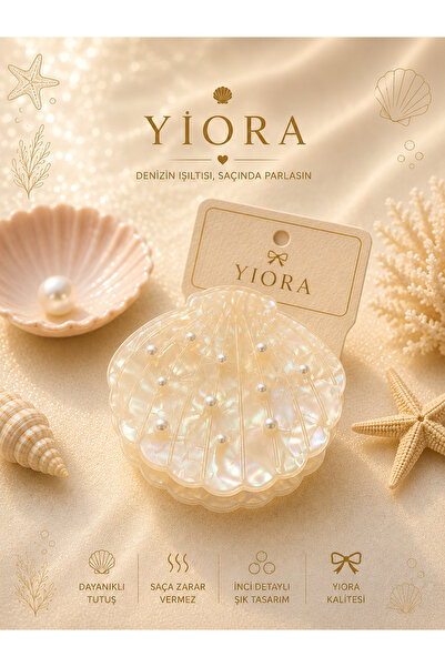 yiora Premium Series Imported Hologram Colors Pearlescent Pearl Detailed Oyst...