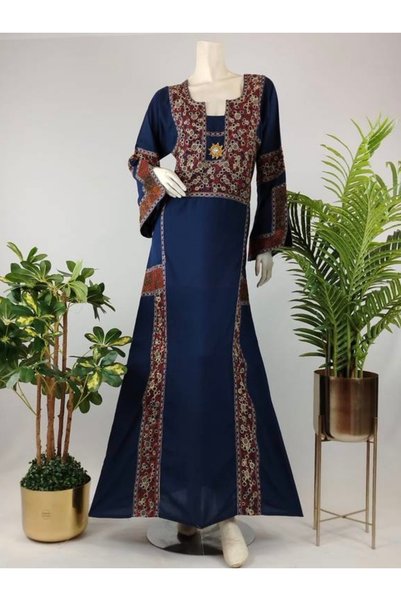 ASIAN Chiffon Jalabiya Women's Jalabiya with Elegant Oriental Design