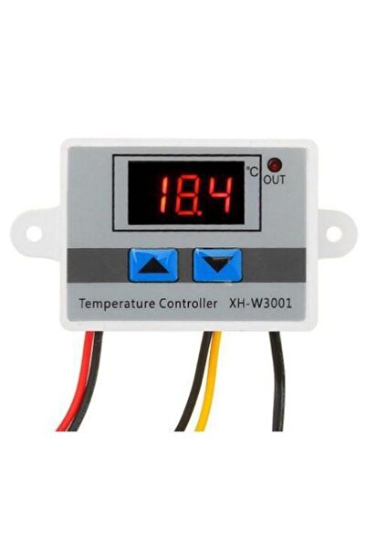 Rodevino XH-W3001 12VDC Dijital Termostat HW-735 NTC Problu Sıcaklık Kontrol