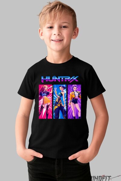 GILDAN Tricou Huntrix Tripla Energie In Actiune