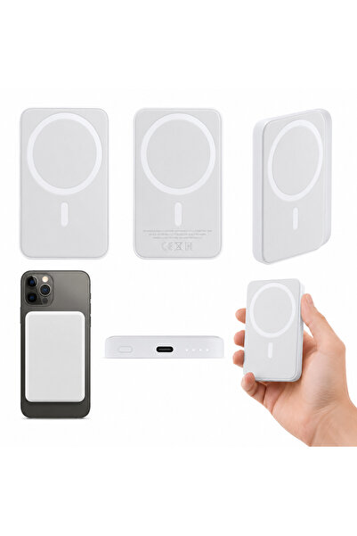 Jetmobil Magsafe Uyumlu Wireless Powerbank 5000 Mah