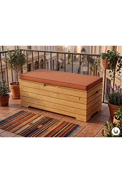 Kunter Mobilya Bahçe/balkon Sandıklı Puf