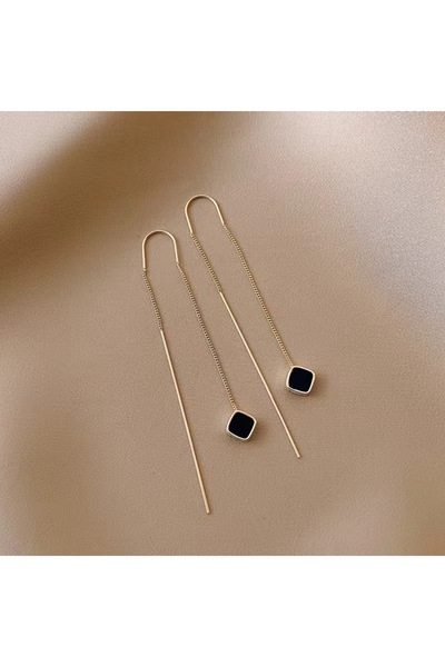 Choice AEH70188 Simple Geometric Square Drop Earring For Women Korean Fashion...
